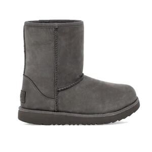 UGG Classic II Weather Short Boots Waterproof Grey Unisex Kids US 2 UK 1 EU 33.5